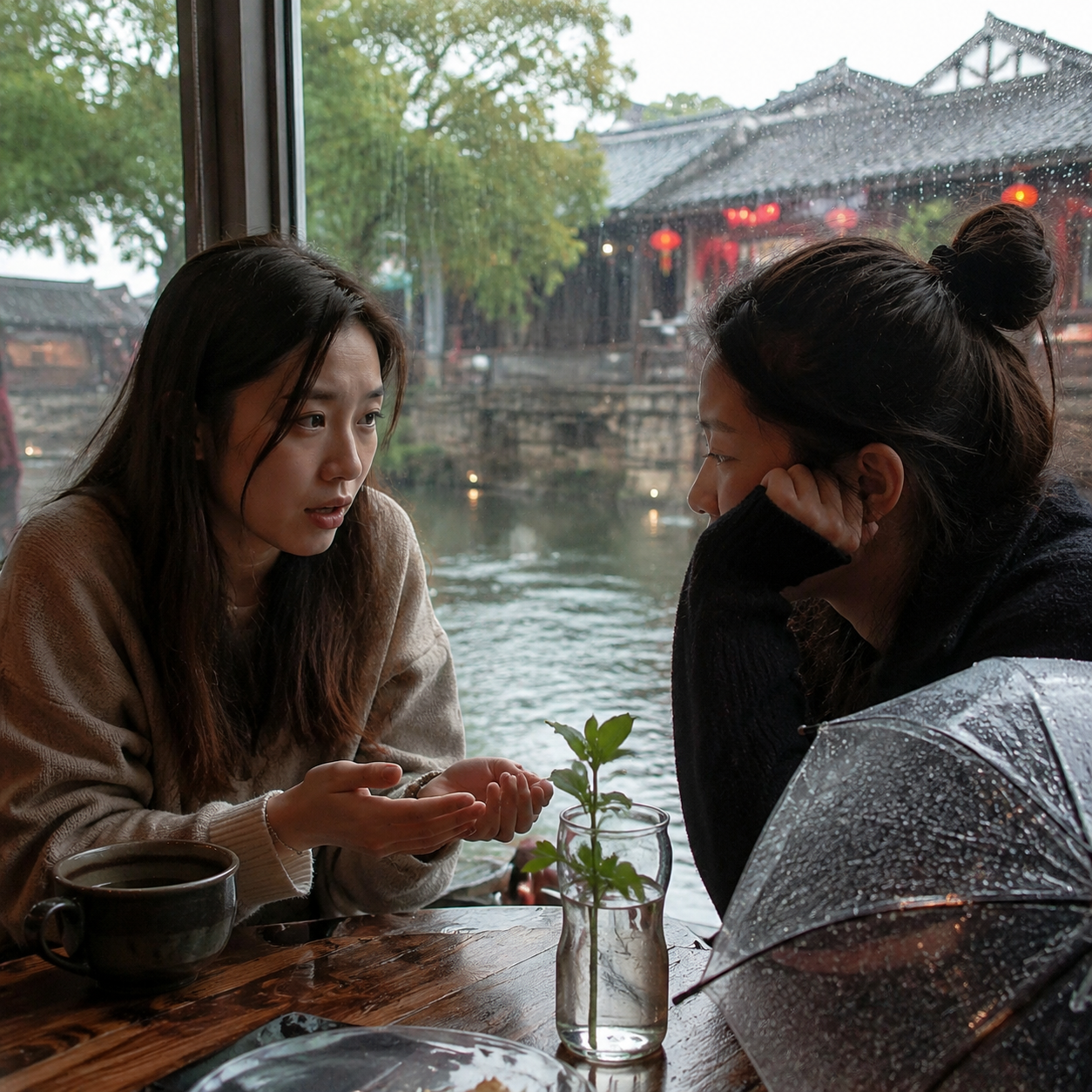 嘉兴雨天细节图 / rainy detail in 嘉兴
