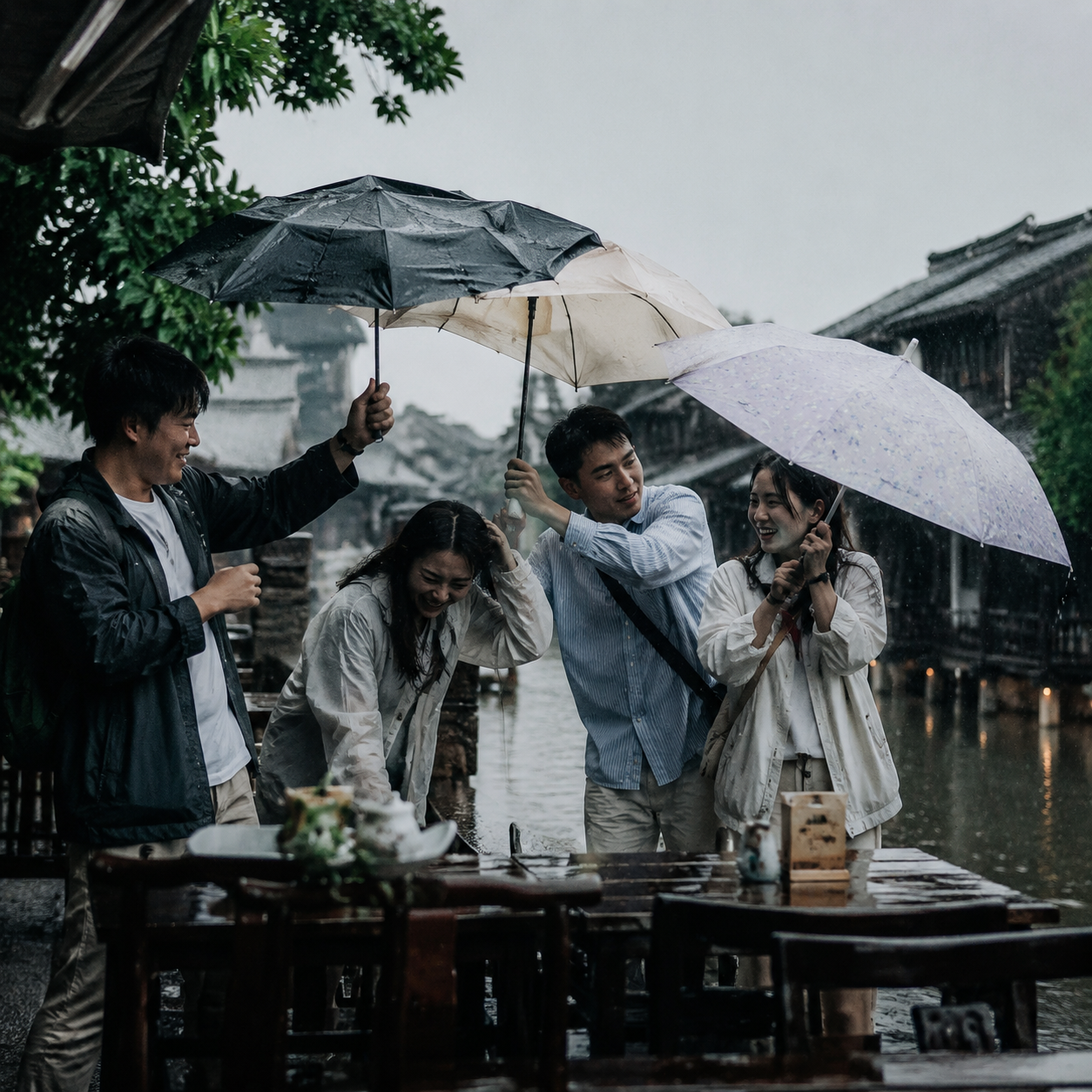 常熟雨天细节图 / rainy detail in 常熟