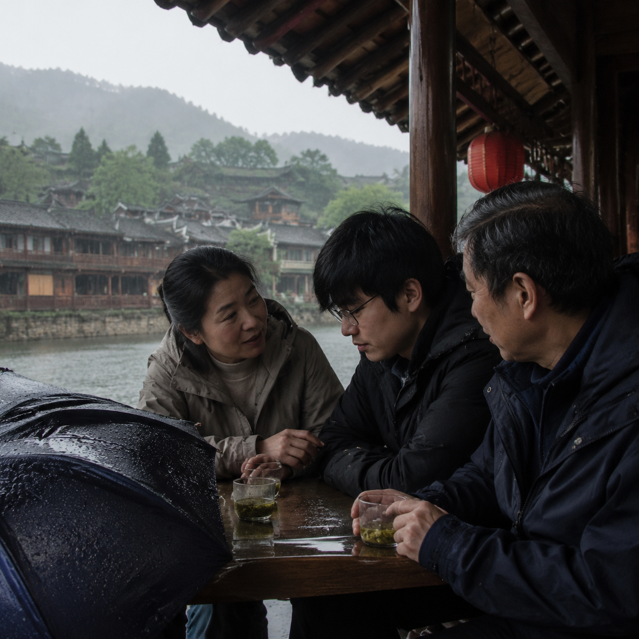 福州雨天细节图 / rainy detail in 福州