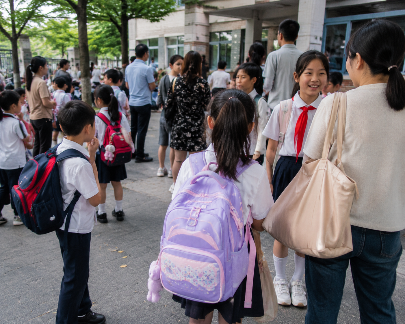我在上海小学门口等放学时,第一次真正听懂“你吃了吗”为什么不是在问饭 | Waiting Outside a Shanghai Primary School, I Finally Understood Why “Have You Eaten?” Is Not Really About Food