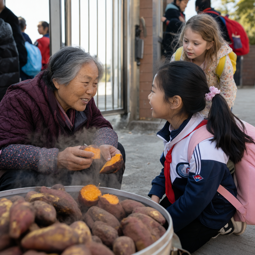 Chinese learning scene