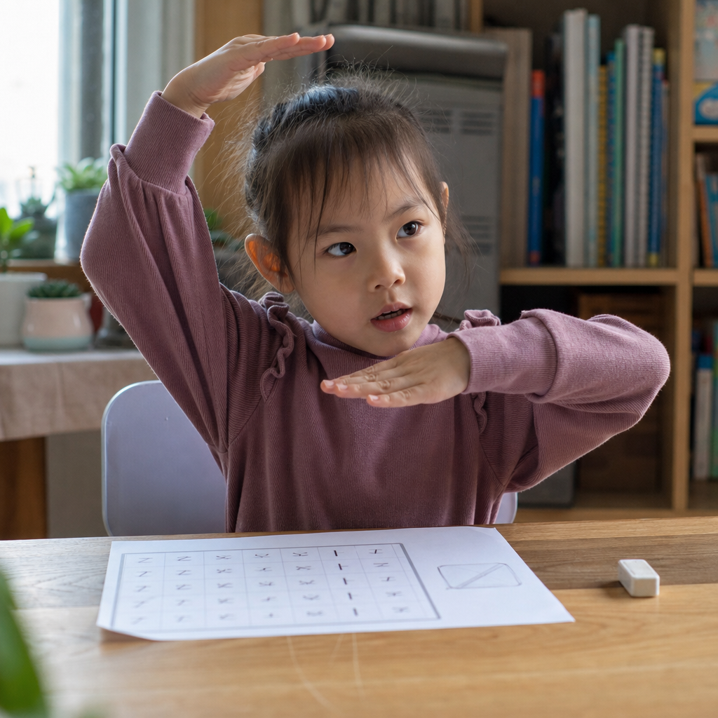 Chinese learning scene
