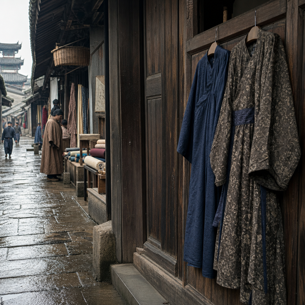 我第一次看懂明代衣服,不是在博物馆,而是在裁缝铺里看人怎么站 | I First Understood Ming Clothing Not in a Museum, but in a Tailor's Shop Watching How People Stood