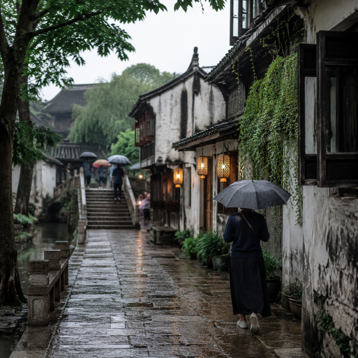 苏州一到雨天,最容易失灵的不是路线图,而是那种“这里本来很好走”的自信 | When Rain Comes to Suzhou, What Fails First Is Not the Map but the Confidence That the City Is Easy to Walk
