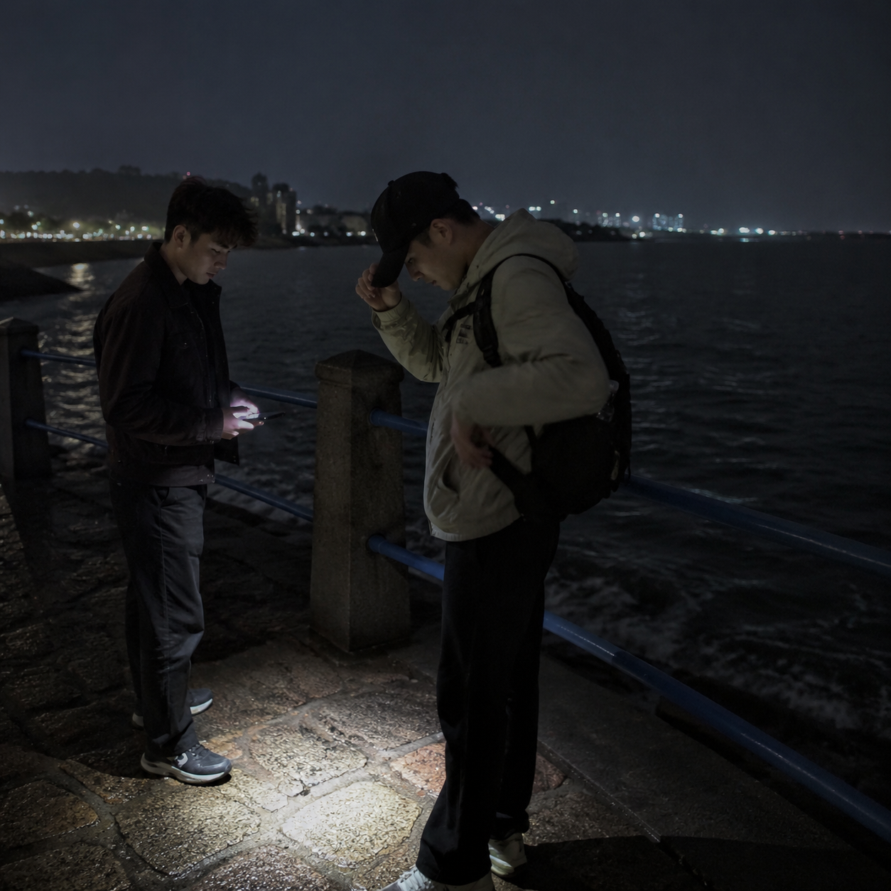 青岛夜里最重要的准备,不在背包里,而在你肯不肯及时收住脚步 | The Most Important Preparation for a Qingdao Night Is Not in the Bag but in Knowing When to Slow Down