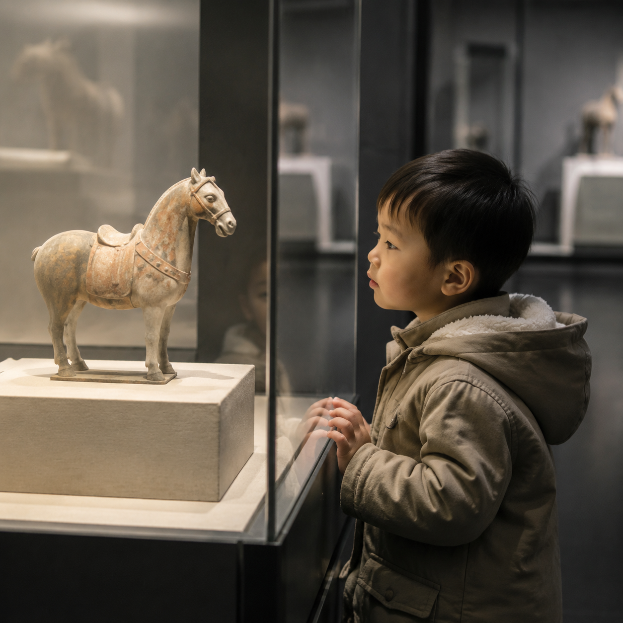 一只陶马,让孩子在西安开始认真追问历史 | A Clay Horse Opened the Door to History for My Child in Xi’an