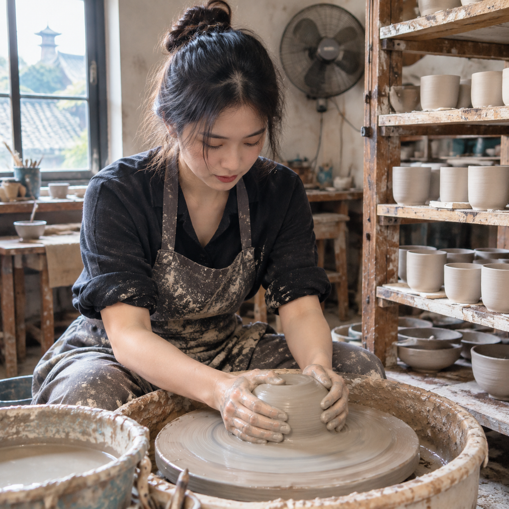 窑火没有替我把碗烧好:景德镇一只歪口杯的诞生 | The Kiln Could Not Fix My Crooked Cup in Jingdezhen