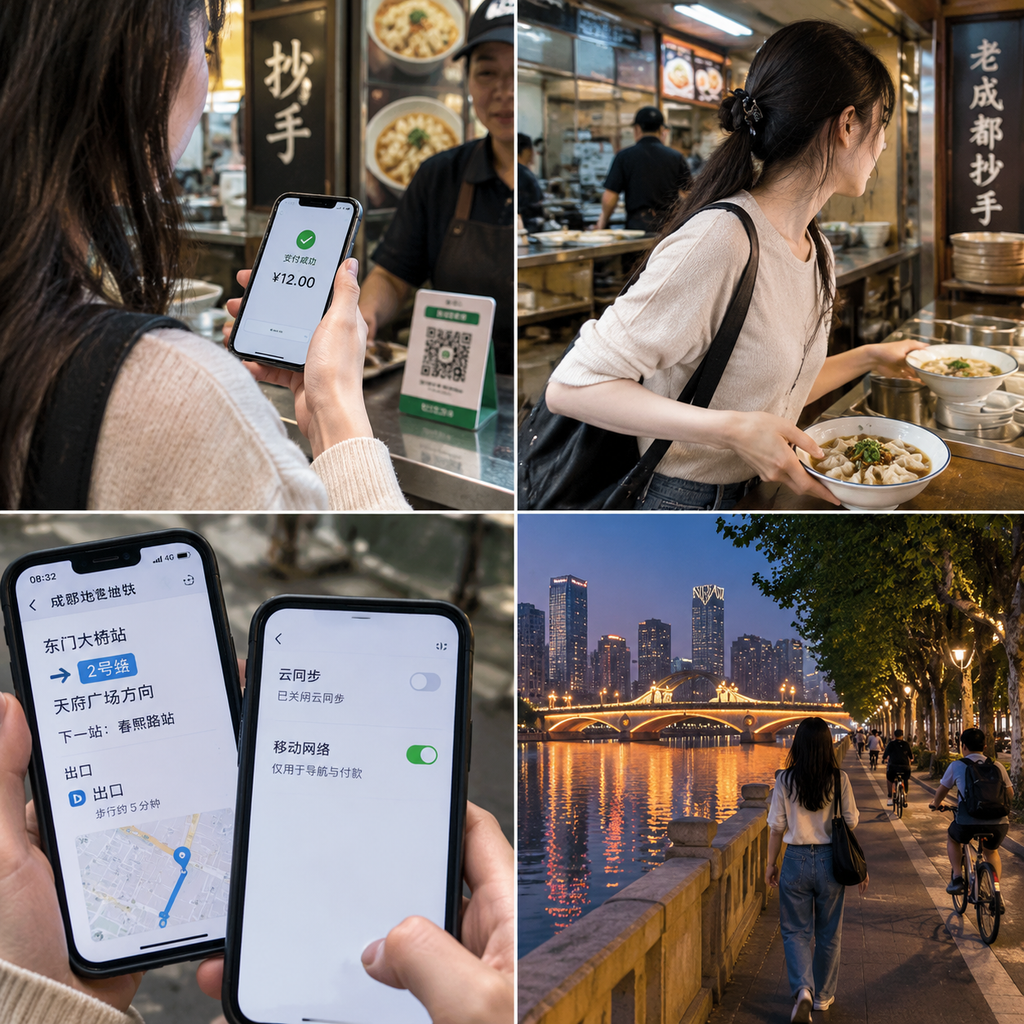 在成都用手机付款的一天 | A Day of Mobile Payments in Chengdu