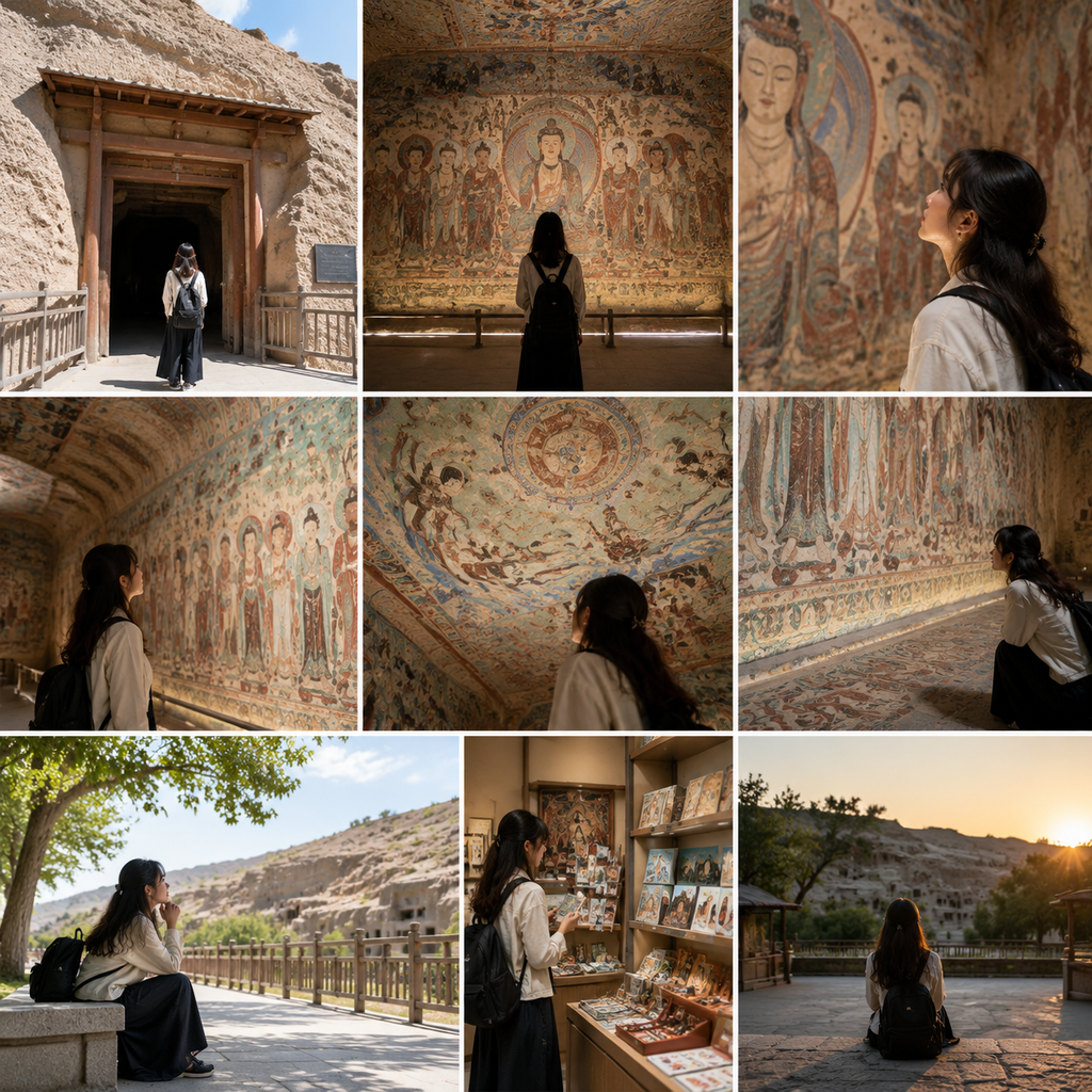 读一面敦煌壁画的次序:从洞窟入口开始 | How to Read a Dunhuang Mural: Begin at the Cave Entrance