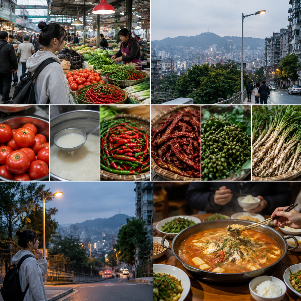 贵阳的酸汤不是一道菜：从菜市场到晚饭桌 | Sour Soup in Guiyang Is More Than a Dish: From Market to Dinner Table