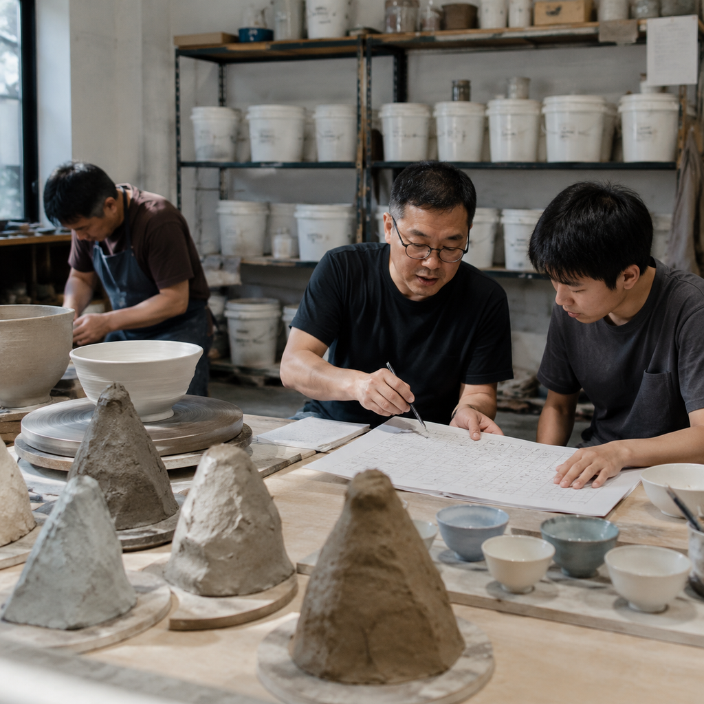 在景德镇看一只碗如何被做出来 | Watching a Bowl Take Shape in Jingdezhen