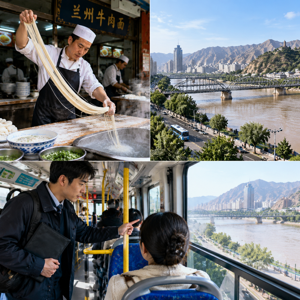 从兰州牛肉面开始理解一座河谷城市 | Understanding a River-Valley City Through Lanzhou Beef Noodles
