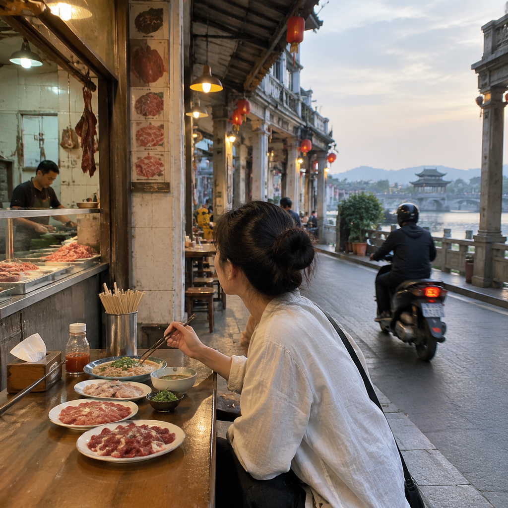 在潮州一张窄桌旁，我学会按潮汕牛肉的部位等候 | At a Narrow Chaozhou Table, I Learned to Wait for Each Cut of Beef