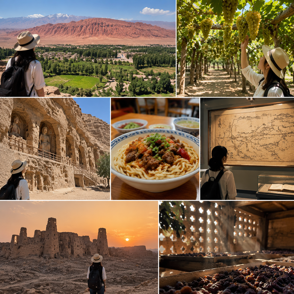 坎儿井、葡萄架与一张旧地图:我在吐鲁番重新认识绿洲 | Karez, Vines, and an Old Map: Rethinking the Oasis in Turpan