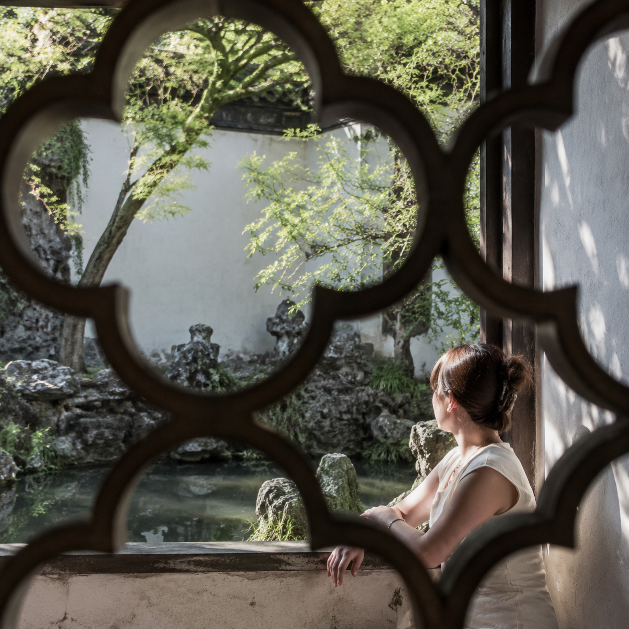 苏州园林不是用来赶场的，我在一扇漏窗前停了十分钟 | Suzhou Gardens Are Not for Rushing; I Stopped Ten Minutes Before One Lattice Window