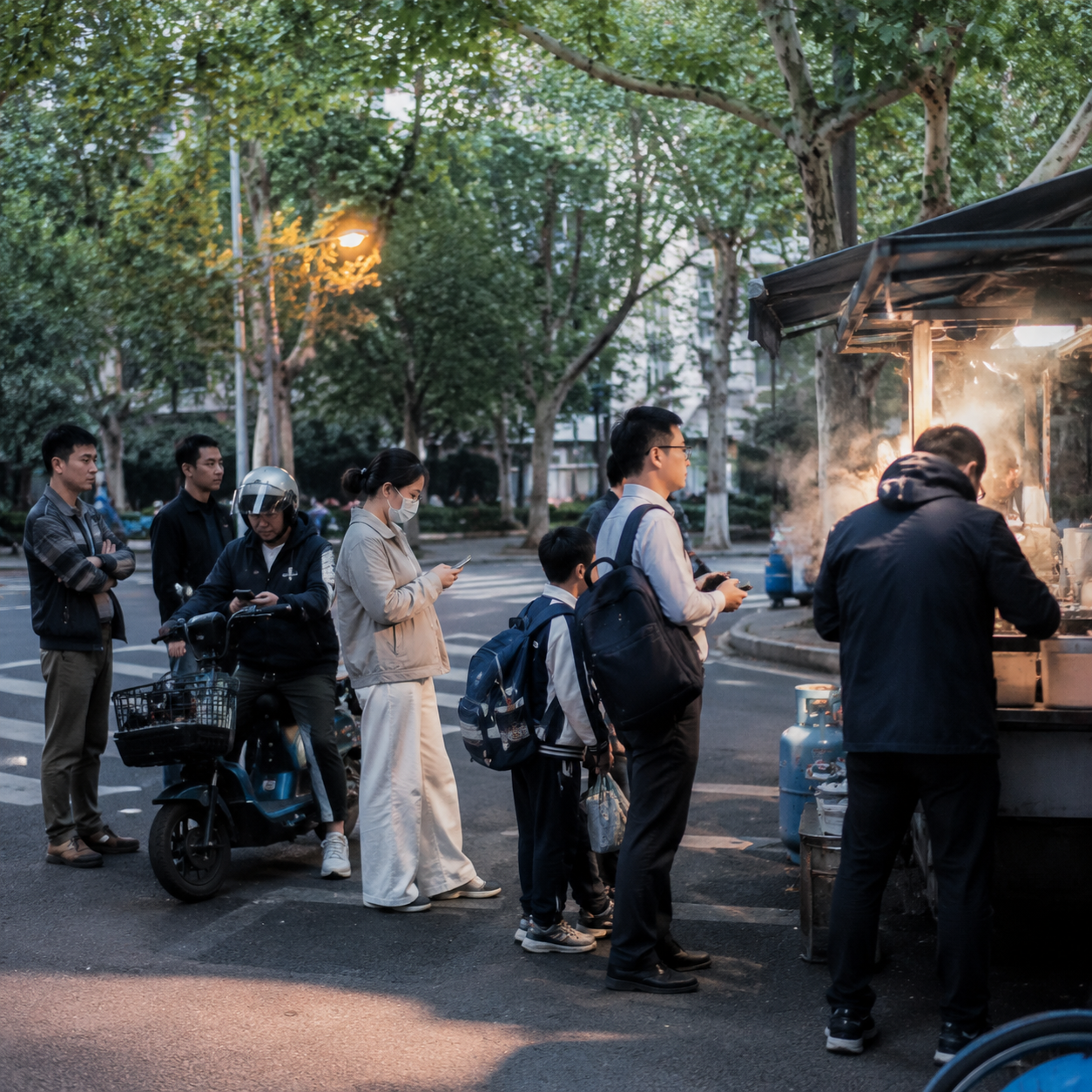 南京早餐摊前的队伍,让我第一次看懂城市早晨 | A Breakfast Queue in Nanjing Helped Me Read a City’s Morning