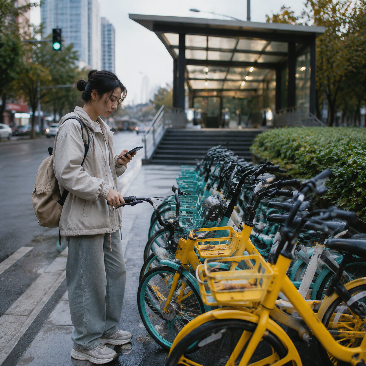 共享单车不是难用,难的是先看停车区 | Shared Bikes Are Not Hard; the Hard Part Is Checking Parking Zones First