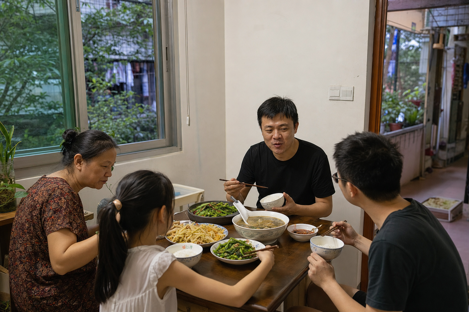 在南宁，真正安抚一天疲惫的常常只是一桌家常晚饭 | In Nanning, What Often Soothes the Day Is Simply a Home-Style Dinner Table
