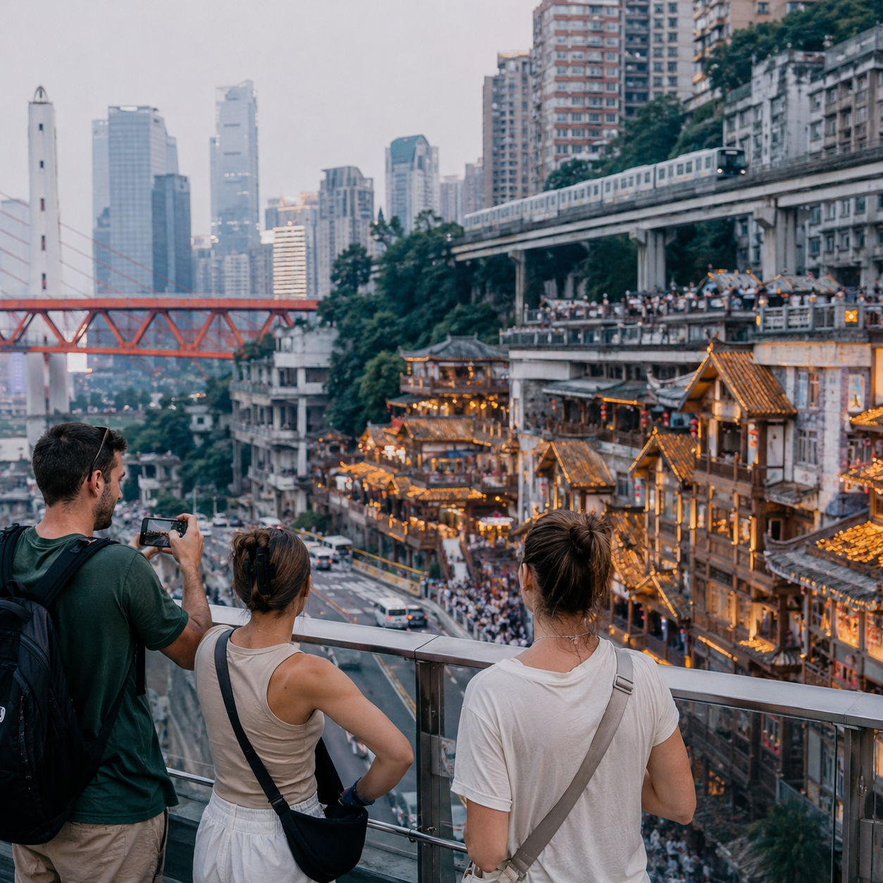 重庆让国外大博主上头的,从来不只是洪崖洞那一层灯火 | What Hooks Major Foreign Creators in Chongqing Is Never Only the Glow of Hongyadong
