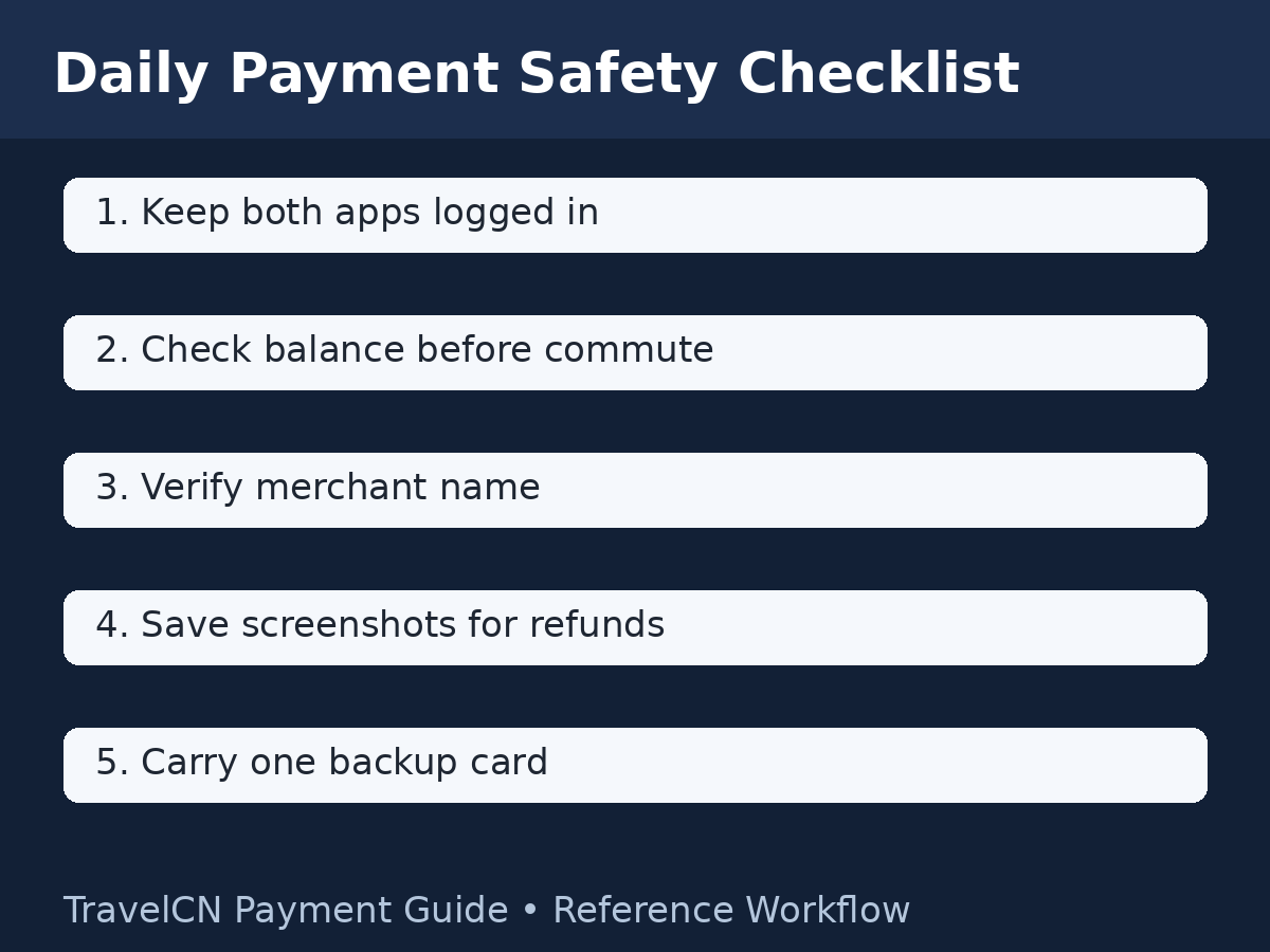 在中国使用手机支付的每日避坑清单 | Daily Mobile Payment Tips in China