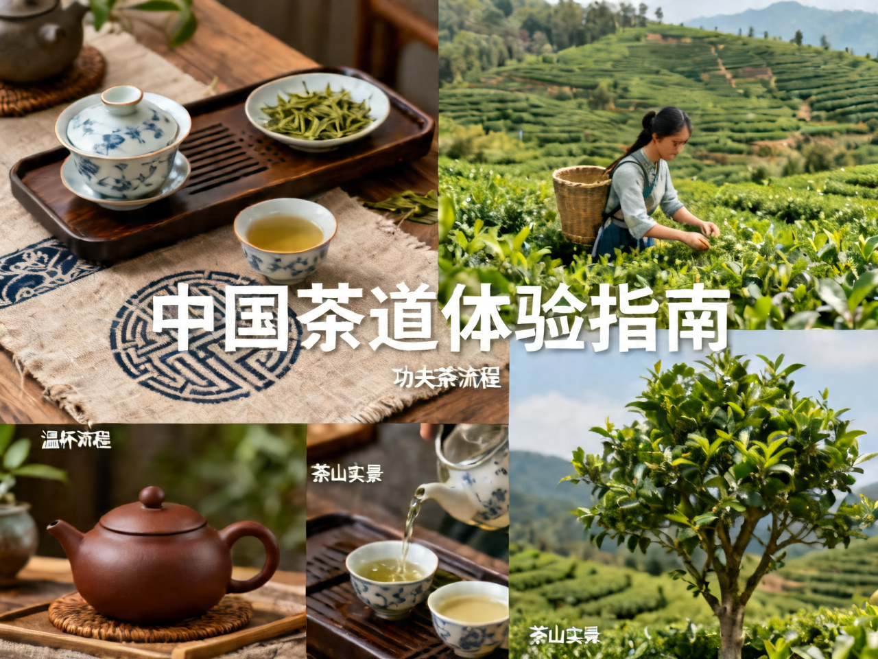 中国茶道体验指南：从功夫茶到茶山