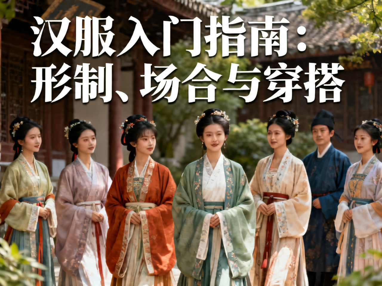 汉服入门指南:形制、场合与穿搭 | Hanfu Beginner's Guide: Styles, Occasions & Outfits
