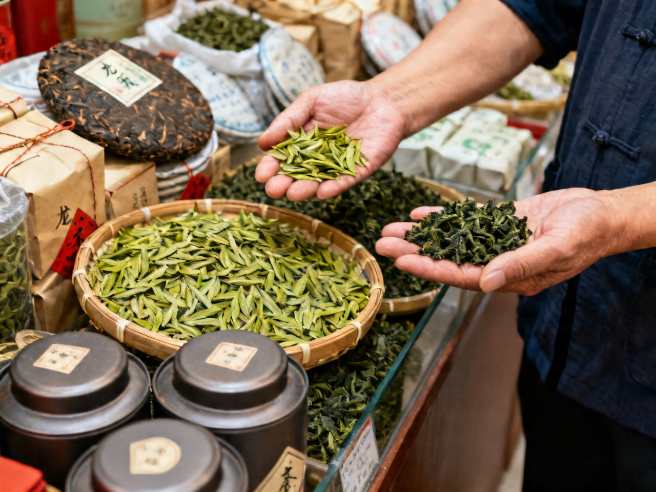 中国茶叶选购:龙井普洱铁观音怎么挑 | Buying Chinese Tea: Longjing, Pu'er & Tieguanyin