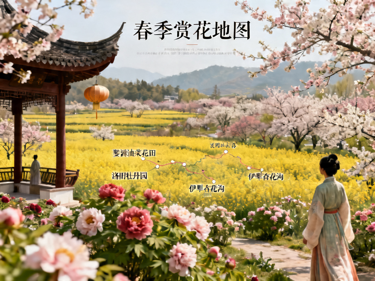 春季赏花地图：全国最美花海