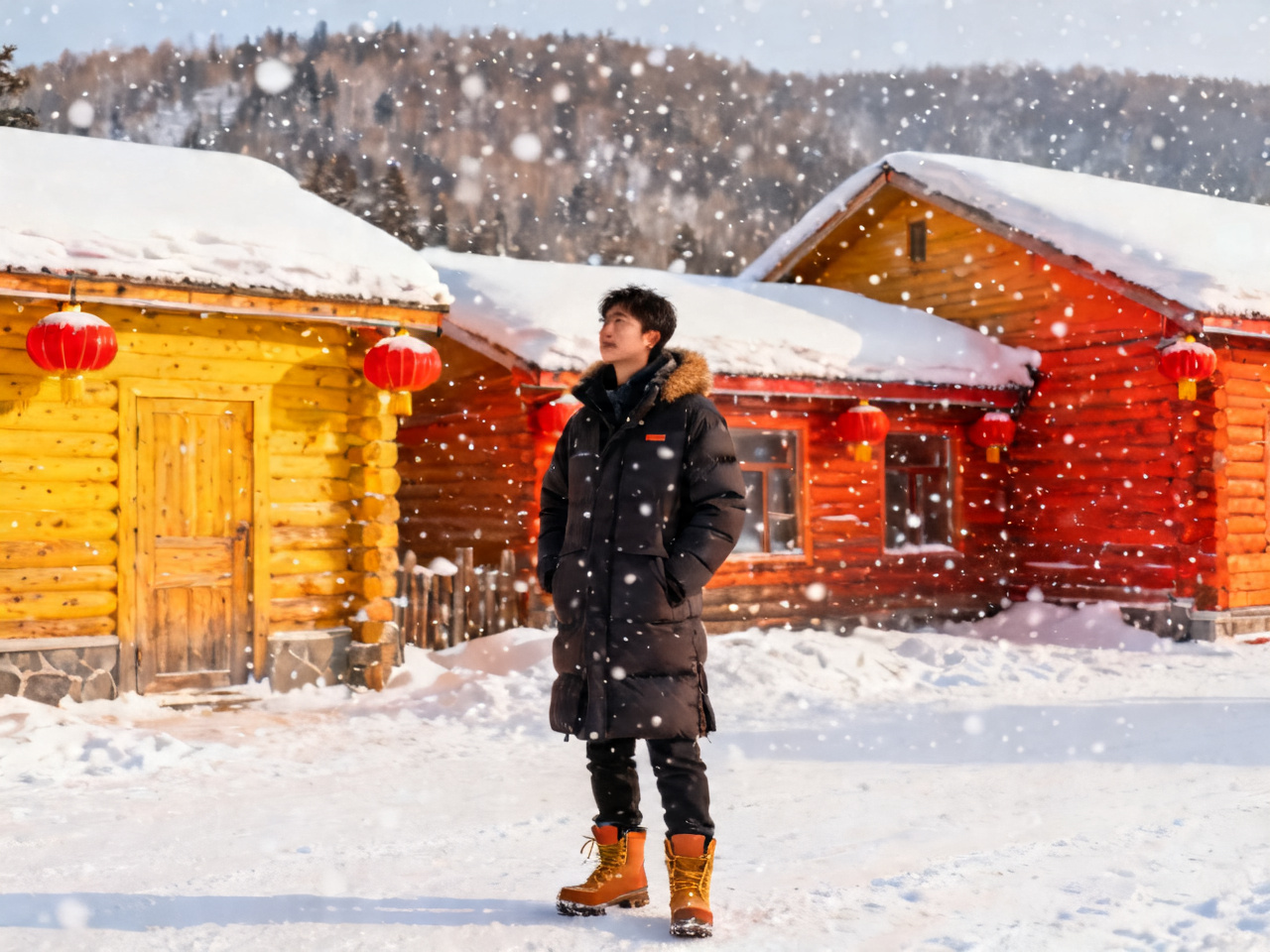 东北冬季路线:哈尔滨雪乡长白山