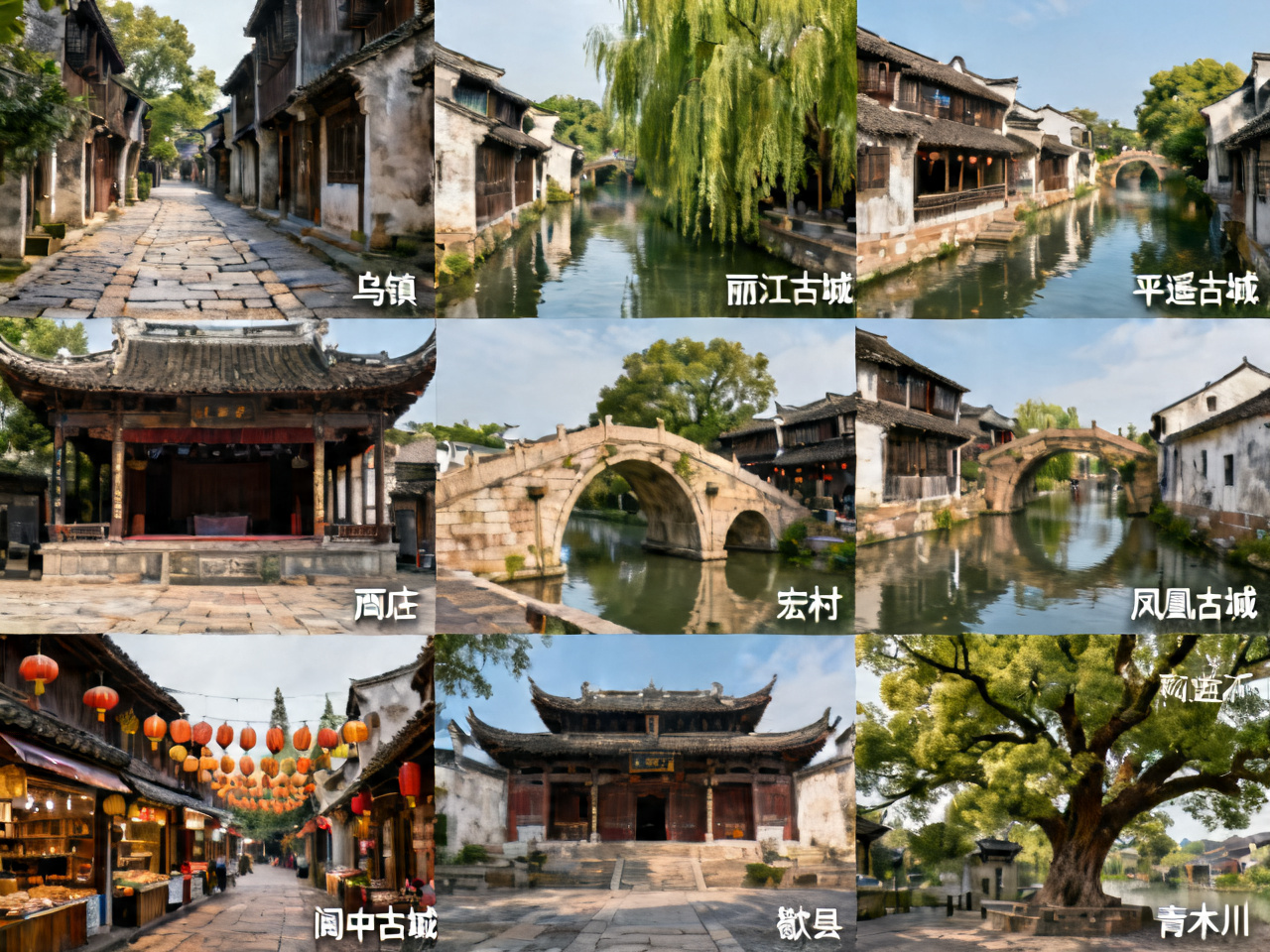 十个值得你慢下来的中国古镇 | Ten Chinese Ancient Towns Worth Slowing Down For