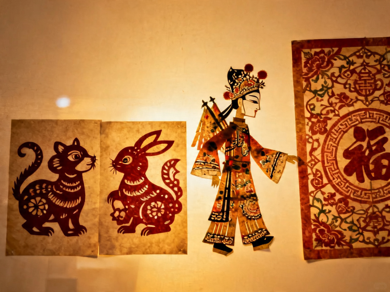 中国民间艺术:剪纸、皮影与年画