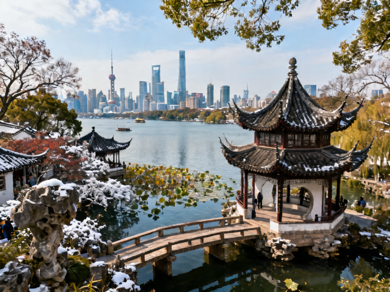 7天经典华东行程:上海-杭州-苏州