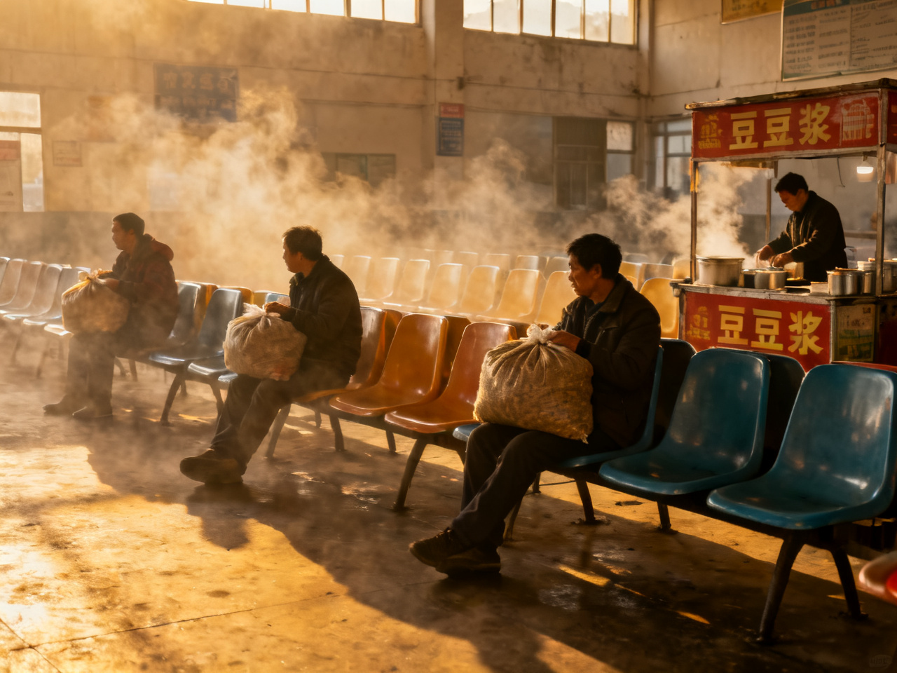 我在中国县城汽车站学会先看人群走向，再找检票口 | I Learned at a Chinese County Bus Station to Watch Where People Flow Before Looking for the Gate