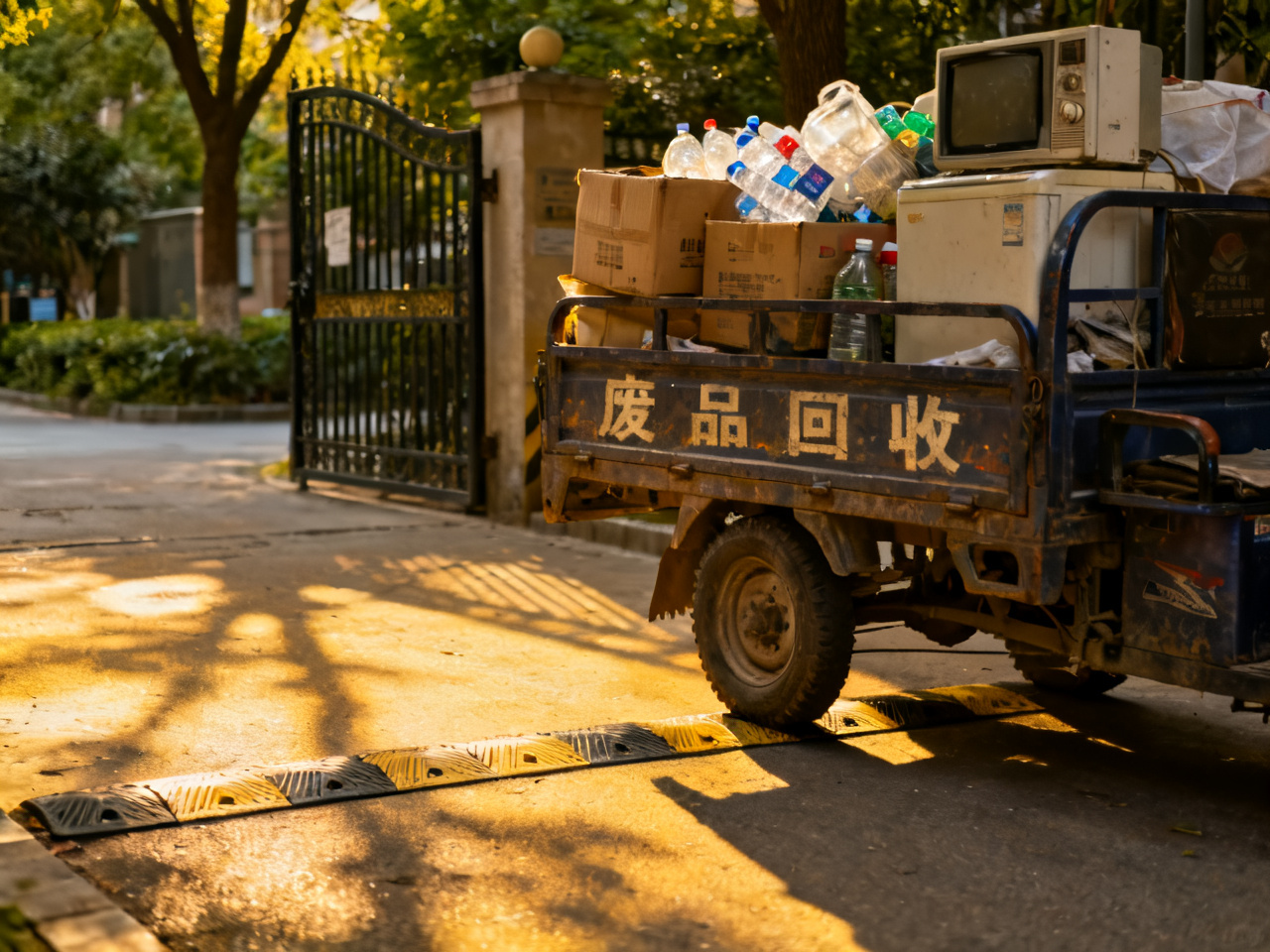 我在中国小区楼下听懂收废品吆喝后,第一次不再把它当噪音 | After I Learned to Understand the Scrap Collector’s Call Below My Chinese Apartment, I Stopped Hearing It as Noise for the First Time