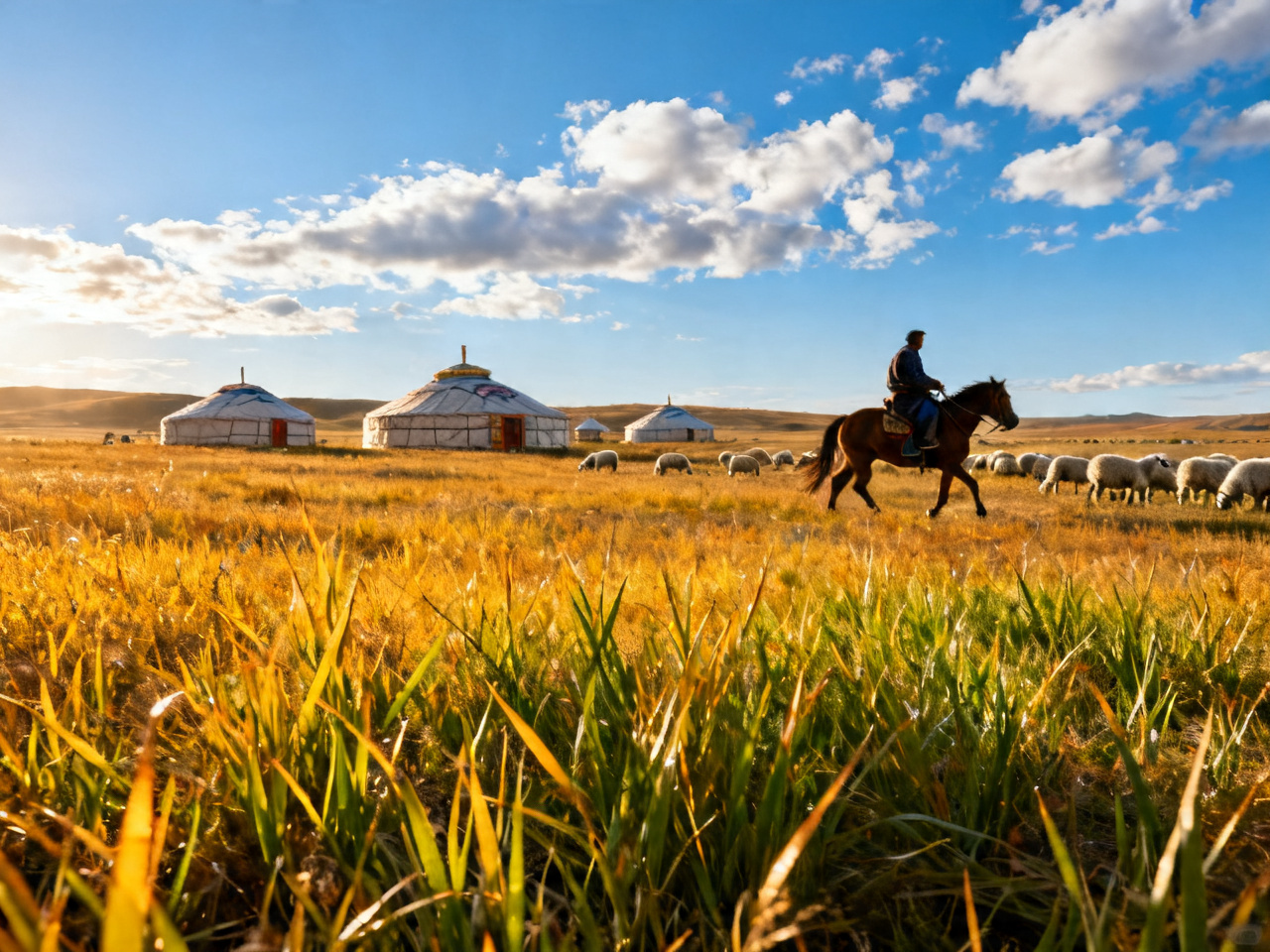 九月金秋草原：中国最美的秋天从这里开始 | September on the Grasslands: Where China's Most Beautiful Autumn Begins