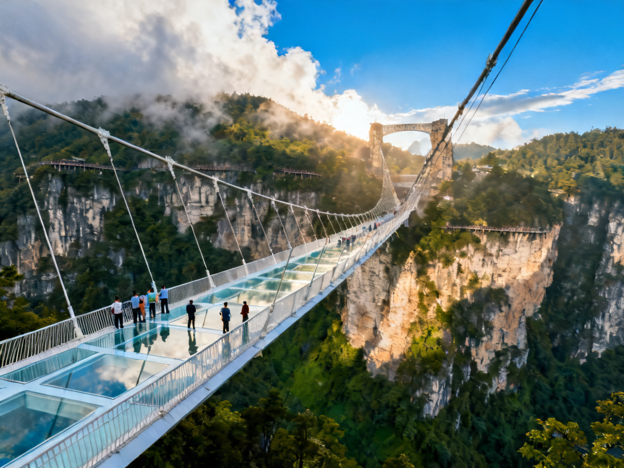 张家界玻璃桥与天门山攻略