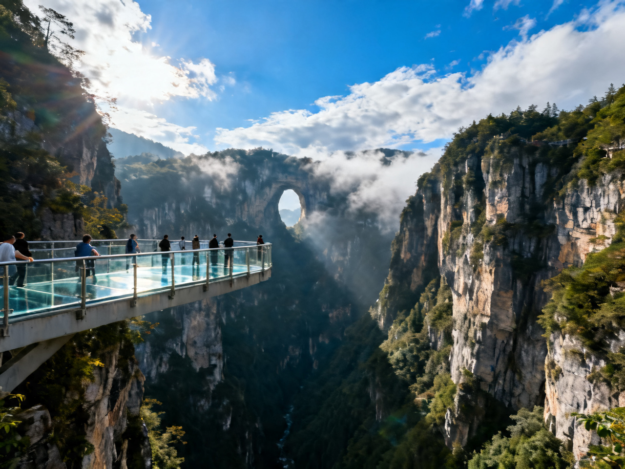 张家界玻璃桥与天门山攻略