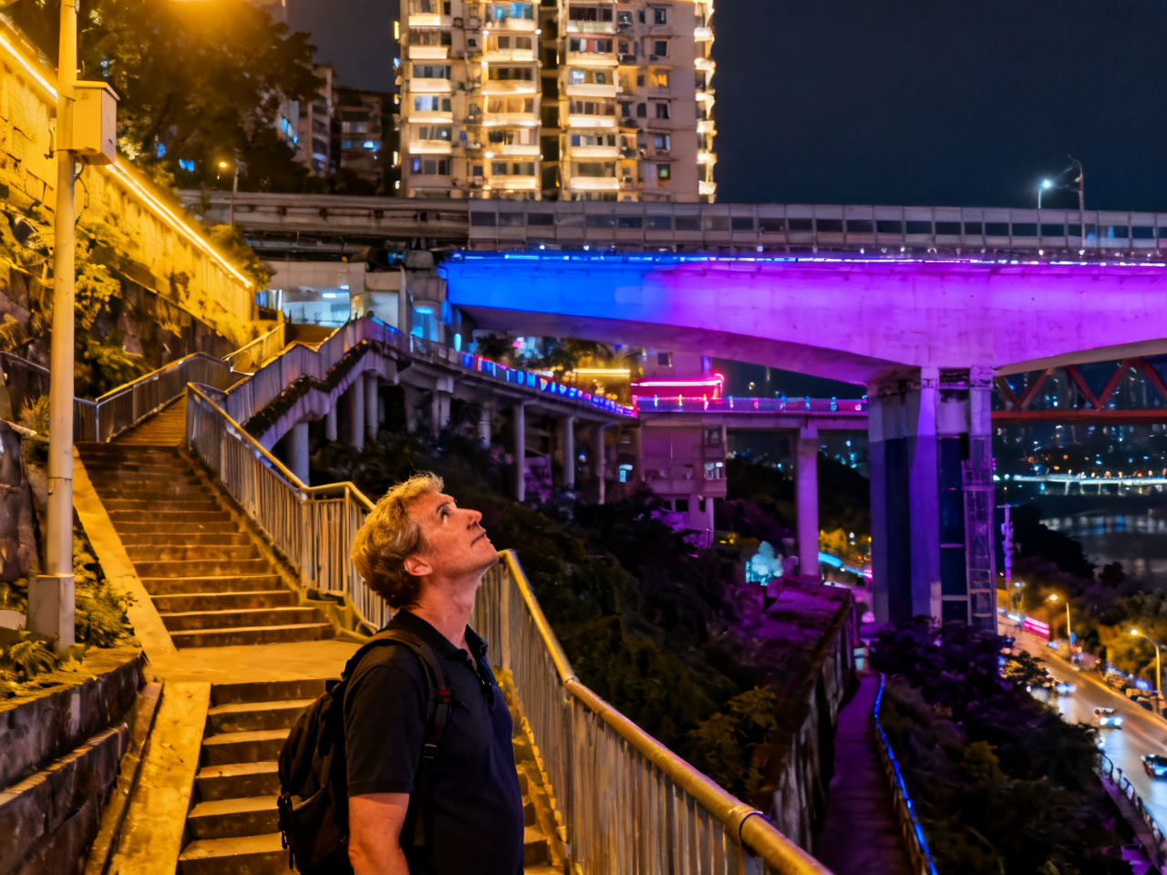 我在夜里的重庆，学会把害怕也当成风景 | In Chongqing at night, I learned to treat fear as part of the view
