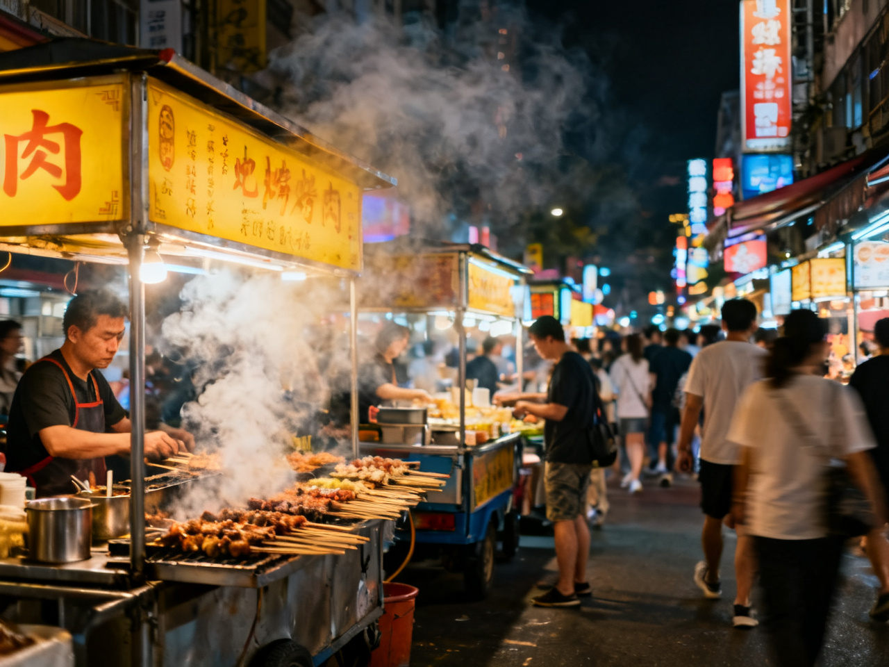 夜宵去哪里：西安、长沙、重庆三城口味地图 | Late-Night Food Map: Xi'an, Changsha, and Chongqing